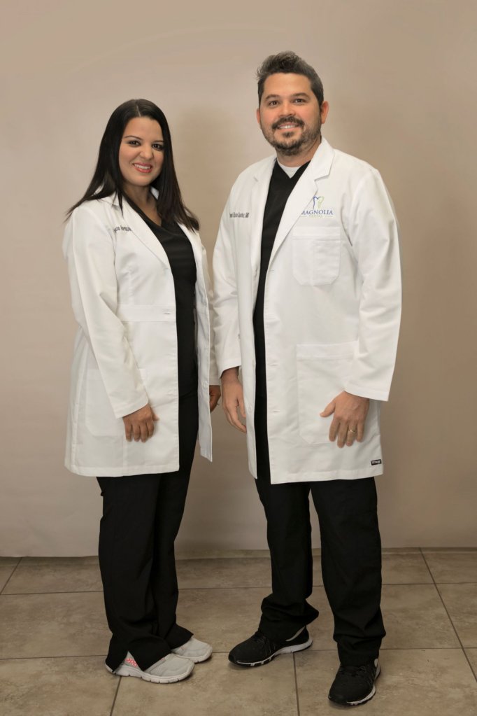 Drs. Hernandez and Blanco of Magnolia Dental
